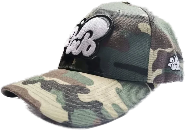 Gorra TIPO camuflada con logo bordado